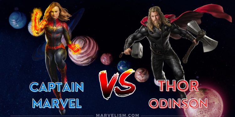 Captain Marvel vs. Thor: Who Would Win? Captain Marvel vs. Thor: Who Would Win?